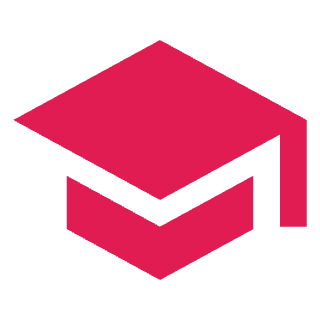 Graduation cap icon representing grief education