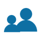 Two people icon