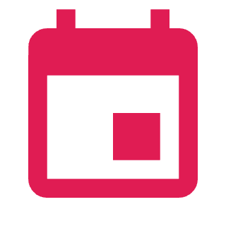 Calendar icon for community events volunteering